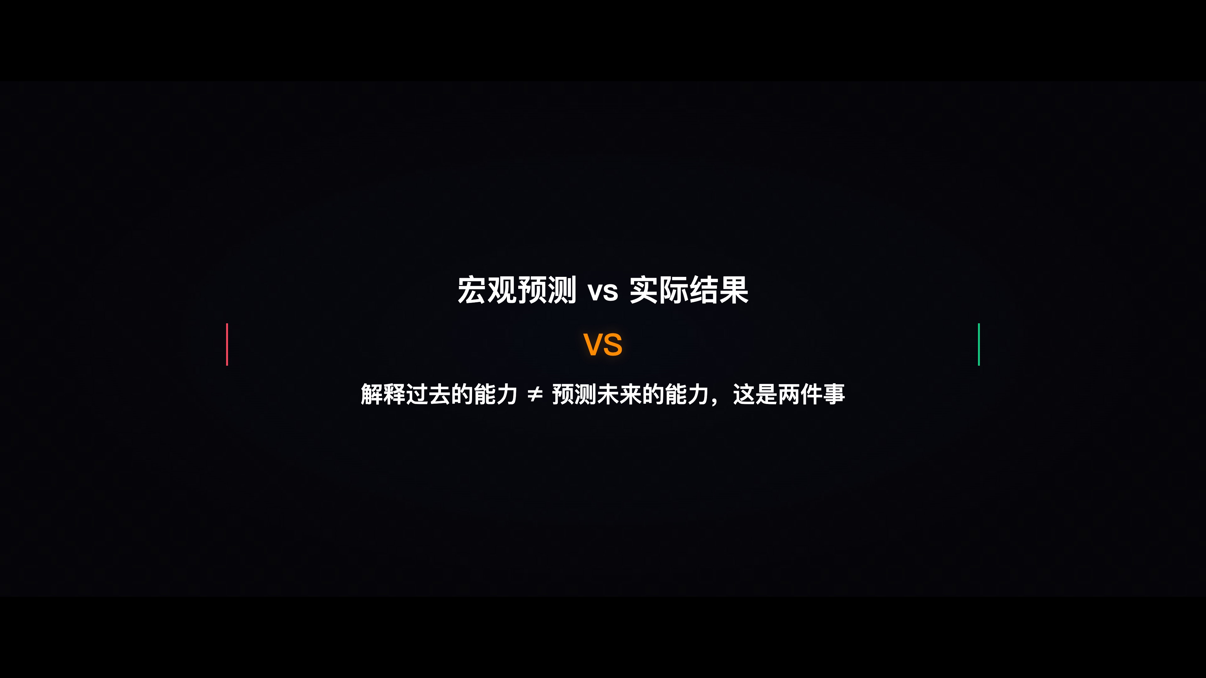 宏观预测准确率对比数据图：专业机构预测 vs 实际结果的偏差分布