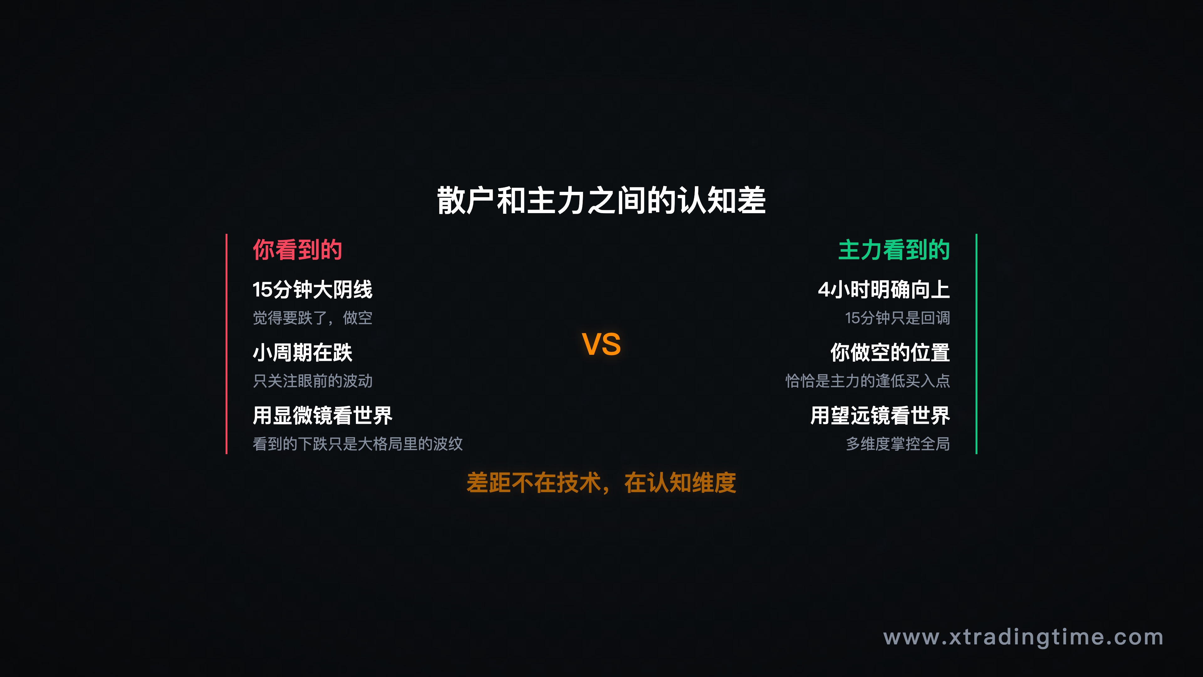 你看到的vs主力看到的