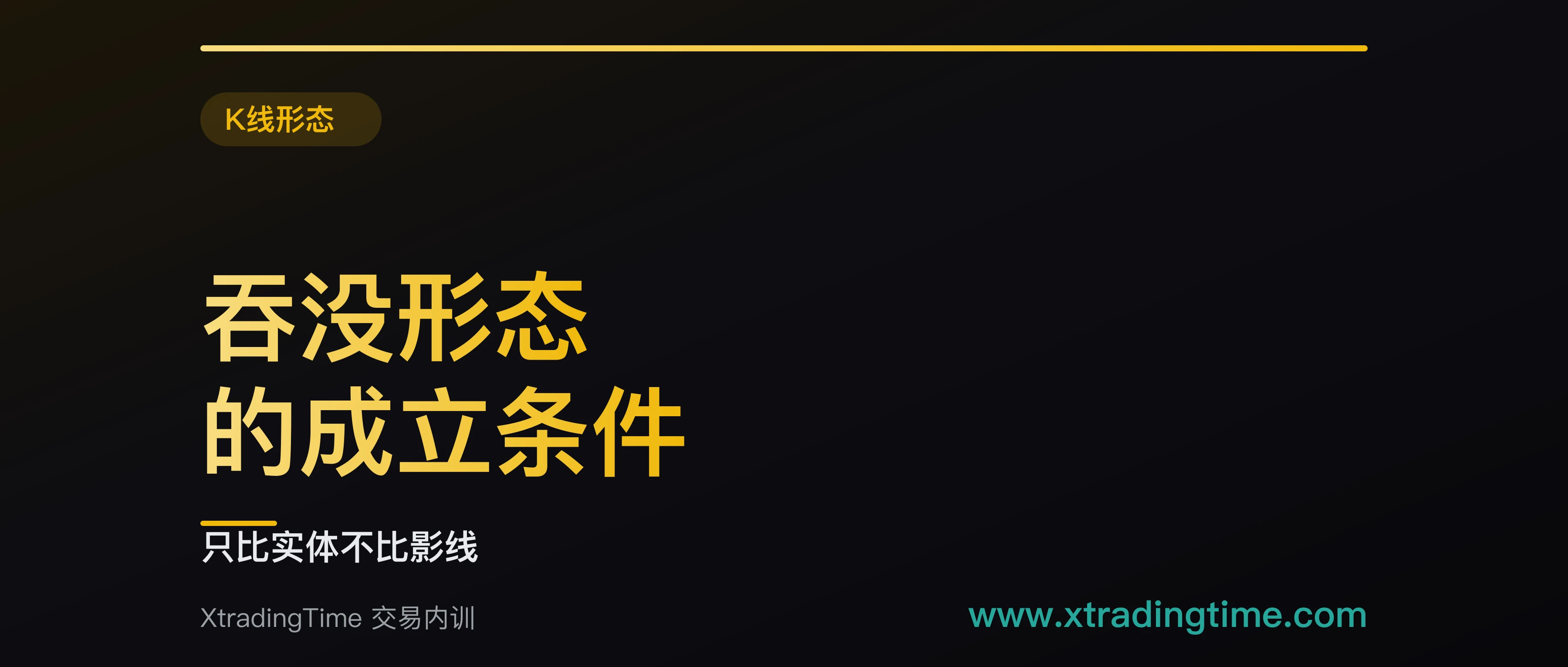 吞没形态的六个成立条件：差一个就只是普通的两根 K 线