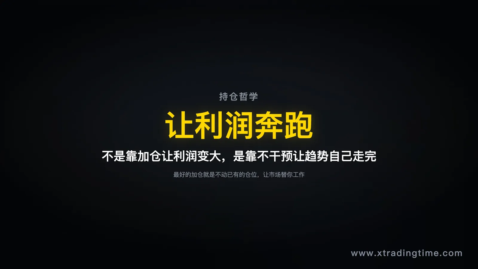 路肖南持仓哲学示意
