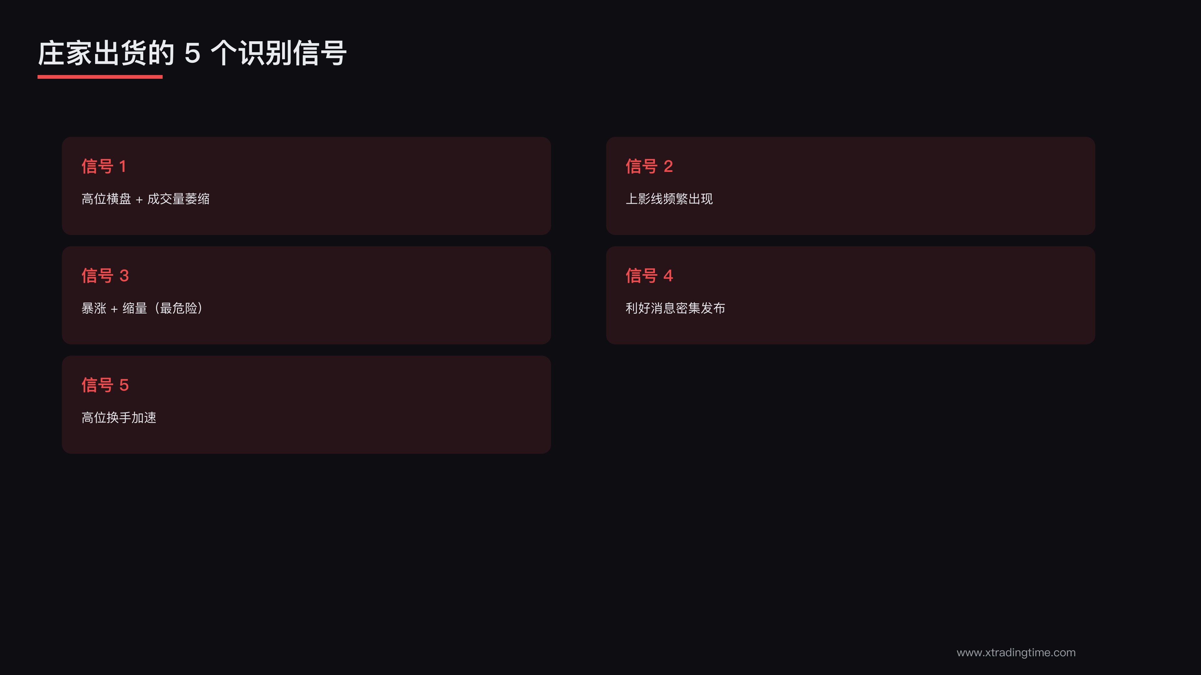 5个识别信号