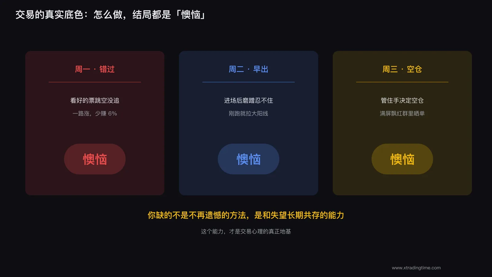 交易者面对屏幕的失望表情